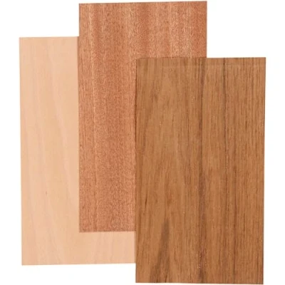 Afbeelding van Creotime Fineer 12 X 22 Cm 3 Stuks Bruin