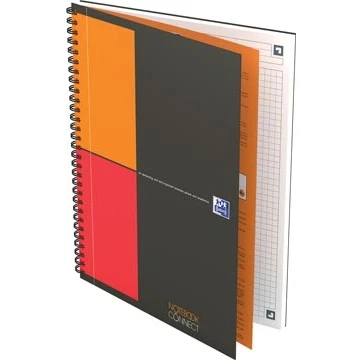Afbeelding van Oxford INTERNATIONAL notebook, 160 bladzijden, ft B5, geruit 5 mm