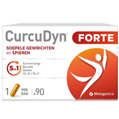Afbeelding van 2x Metagenics Curcudyn Forte 90 capsules