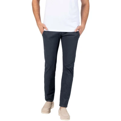 Afbeelding van TIMEZONE Heren Chino Broek slim JANNOTZ Blauw 33W / 34L Volwassenen