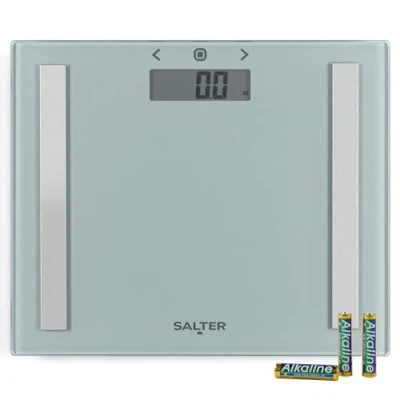 Afbeelding van Salter Digital Body Analyser Gewicht weegschaal BMI Fat &amp; water Compact