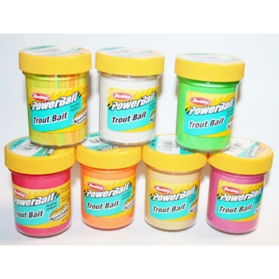 Afbeelding van Berkley Powerbait Biodegradable TroutBait &#039;Chartreuse&#039;