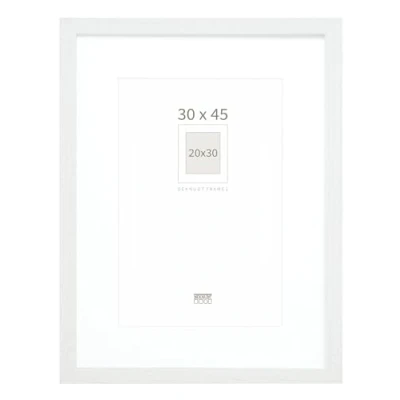 Afbeelding van Deknudt S66KF1 P1 30x45 Wissellijst Papierformaat: 30 x 45 cm Wit