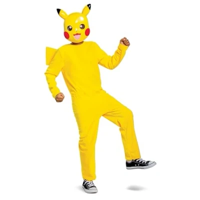Afbeelding van Disguise Pikachu Klassieke Peuter Geel 7 8 Years
