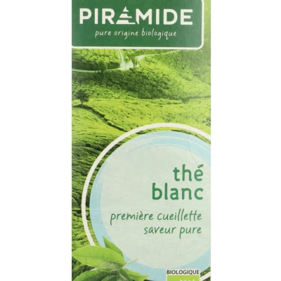 Afbeelding van Piramide Witte Thee Bio (20 Theezakjes)