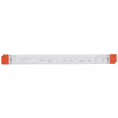 Afbeelding van SeKi 12 V DC 150 W 12,50 A constante spanning LED driver platte bouwvorm/slim; voeding, transformator, schakelvoeding; geen minimale belasting, ruis/led flikkering, MM goedkeuring