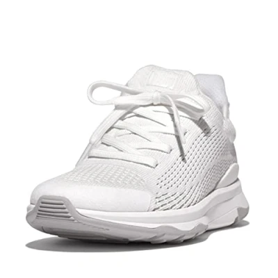 Afbeelding van Fitflop Vitamine Ffx gebreide sportsneakers voor dames, Wit, 42 EU