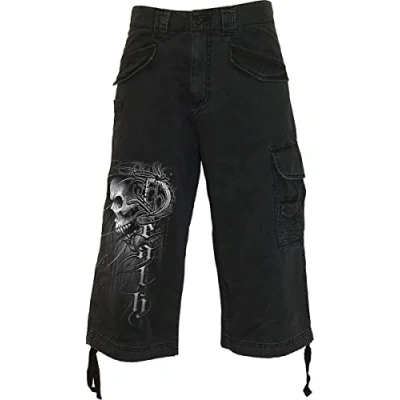 Afbeelding van Spiral Death Forever Cargo Korte broek S Zwart