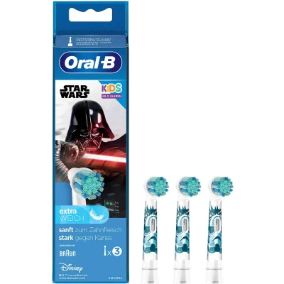 Afbeelding van Borstel vervanger Oral B Stages Power Star Wars 3 Stuks