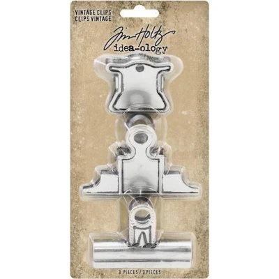 Afbeelding van Idea ology Tim Holtz Vintage Clips (3pcs) (TH93795)
