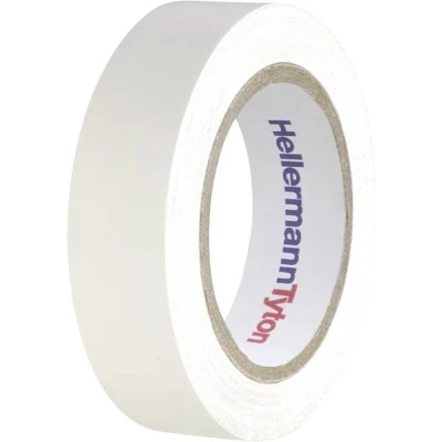 Afbeelding van HellermannTyton HelaTape Flex 15 710 00105 Isolatietape Wit (l x b) 10 m mm 1 stuk(s)