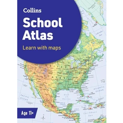 Afbeelding van Collins School Atlas: Ideal for Learning at and Home