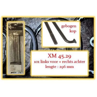Afbeelding van Miche Spaak+nip. 10x LV+RA XM 45.29