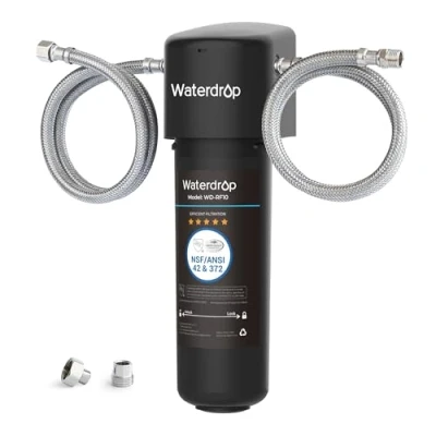 Afbeelding van Waterdrop 10UA Onderbouw Waterfiltersysteem, Directe Aansluiting op Keukenkraan, 30000 Liter Hoge Chloorreductiecapaciteit, USA Tech