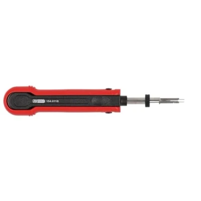 Afbeelding van KS Tools, Voertuig gereedschap, Ontgrendelingsgereedschap voor mesklem/mesklemhuls 2,8 mm (KOSTAL SLK) 1 traps instelling