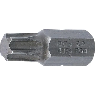 Afbeelding van BGS 4874 Bit 10 mm (3/8&quot;) buitenzeskant T profiel (voor Torx) T50