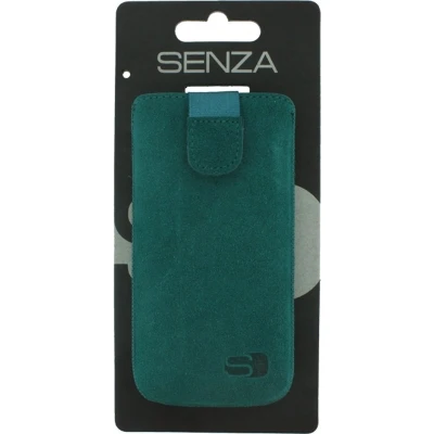 Afbeelding van Senza Suede Slide Case Coral Green Size XL