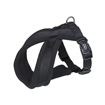 Afbeelding van Nobby hondentuig comfort classic zwart l/xl buikomvang 70 100 cm breedte 25/50 mm