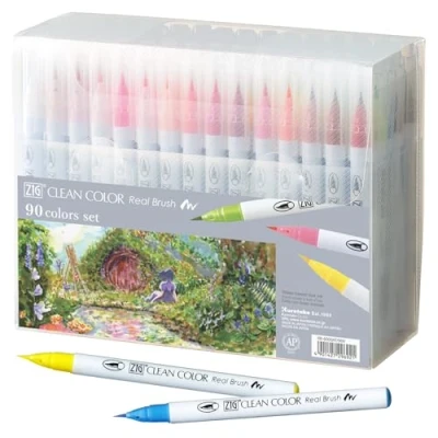 Afbeelding van Set Real Brush 90 pcs