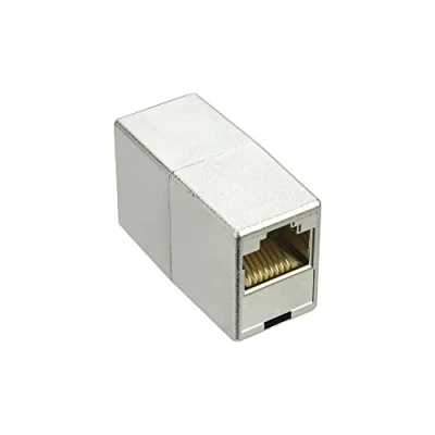 Afbeelding van InLine Patchkabelkoppeling 2x RJ45 bus, gemetalliseerd afgeschermd