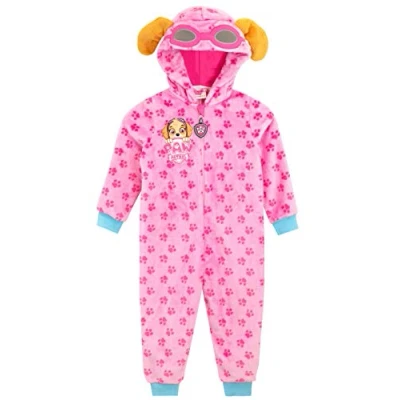 Afbeelding van Paw Patrol Onesie Skye Meisjes Kinderen Fleece Pyjamas