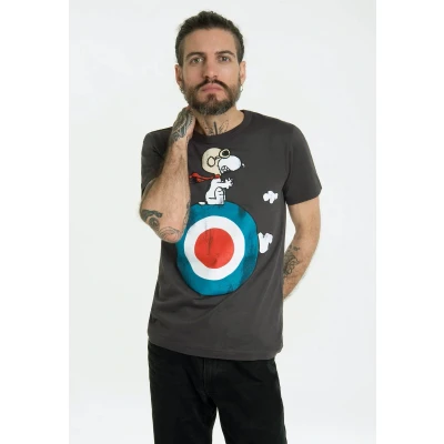 Afbeelding van Logoshirt T Shirt Peanuts Snoopy Pilot