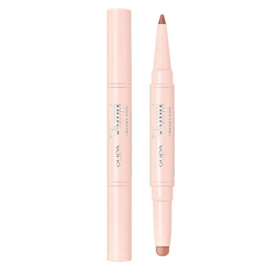 Afbeelding van Pupa Vamp! Creamy Duo Contouring Lip Pencil &amp; Shiny Lipstick Warm Nude 003 5% korting code PUPA5