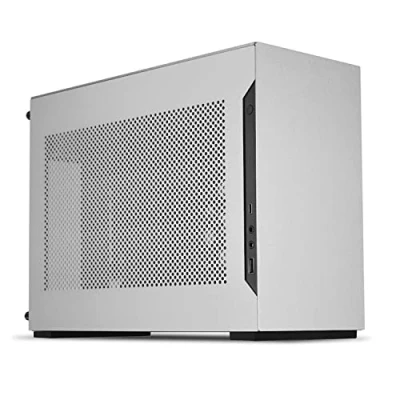 Afbeelding van Lian Li compatibel A4 H2O Mini ITX Gehäuse, PCIE4.0 Riserkabel zilver