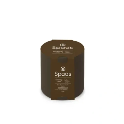 Afbeelding van Spaas Glow Geurkaars 2 wiek 55u Twinkling Touch