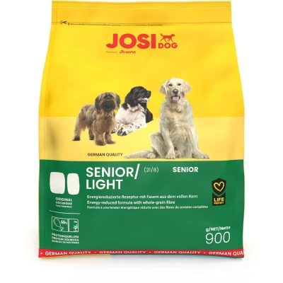 Afbeelding van 900g JosiDog Senior Light met kip droogvoer