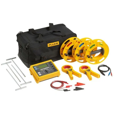 Afbeelding van Fluke 1625 2 kit is een unieke aardingstester die op alle vier manieren aardingsmetingen kan uitvoeren incl elektrode haspelset 4325181