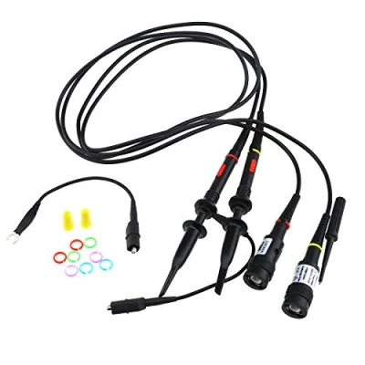 Afbeelding van 2 Stks P2200 Oscilloscoop Scope Clip Probe Tester Hoge Precisie Test Lead Kit 200 MHZ