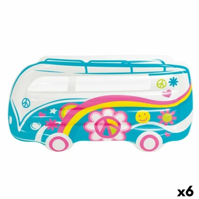 Afbeelding van Opblaasbaar matras Intex Bus 178 x 91 23 cm (6 Stuks)