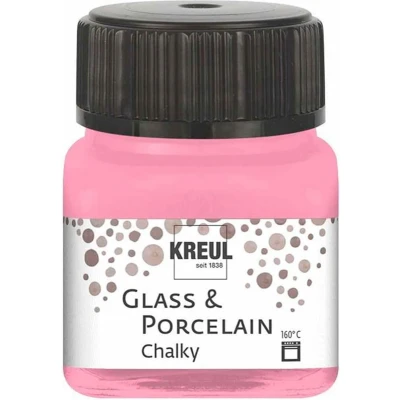 Afbeelding van Glasverf Porseleinverf Candy Rose Extra Mat Chalky Kreul 20ml