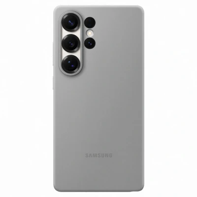 Afbeelding van Samsung Siliconen Back Cover Grijs Galaxy S25 Ultra