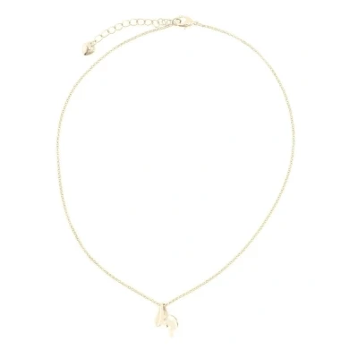 Afbeelding van Behave Dames kettinkje zilver kleur met swarovski hartje 40 cm