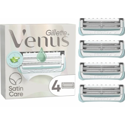 Afbeelding van Gillette Venus voor huid en schaamhaar navulmesjes 4 stuks