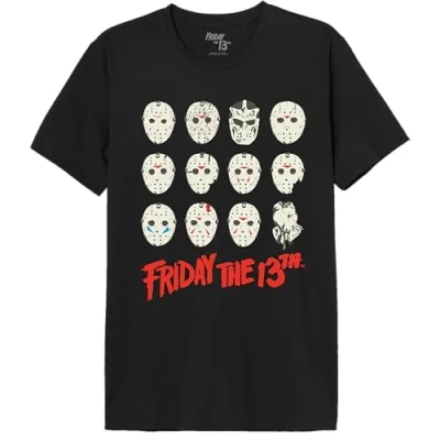 Afbeelding van Friday the 13TH T shirt heren, Zwart, S