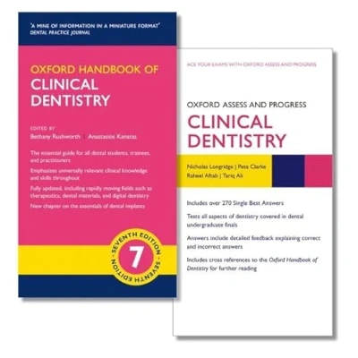 Afbeelding van Oxford Handbook of Clinical Dentistry and Assess Progress: