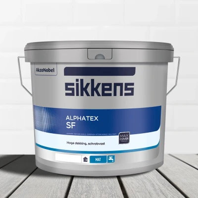 Afbeelding van Sikkens Alphatex SF Muurverf 5 liter Mengbaar