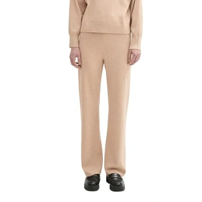 Afbeelding van TOM Tailor Denim Lenzing Ecovero Broek, Dames, Maat: Large, Light camel melange