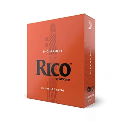 Afbeelding van D&quot;;Addario Woodwinds Rico Bb Clarinet Reeds 3.5 rieten voor klarinet (10 stuks)