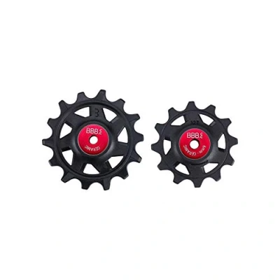 Afbeelding van BBB Cycling Derailleurwieltjes RollerBoys Ceramic Compatibel met SRAM Zwart 12T 14T BDP 17