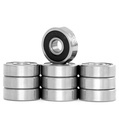 Afbeelding van XiKe 10 Stuks 626 2RS Afgedicht Kogellager 6x19x6mm, Chroomstaal/Voorgesmeerd/Rubberen afdichtingen, 626RS Miniatuur diepgroefkogellagers