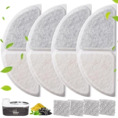 Afbeelding van Gimars Pet Water Fountain Filter Cotton 4 piece set