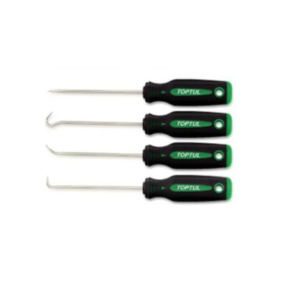 Afbeelding van Mini haak en klauw grijp set TOPTUL 4 stuks