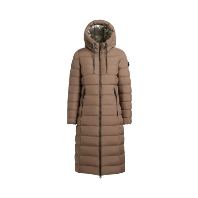 Afbeelding van khujo Simmie Wintermantel, Dames, Maat: XS, Russet brown