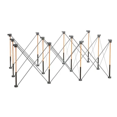 Afbeelding van BORA Duizendpoot 1.2m X 1.8m 0.75m Eenheid, 4 Cups, Klemmen, C/S Zak