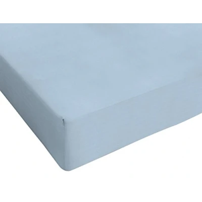 Afbeelding van Max color Beddoek 25cm Hoek, 100% Katoen, Lichtblauw, Klein Dubbel