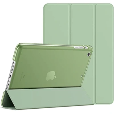 Afbeelding van JETech Hoes voor iPad mini 1 2 3, Standaard Functie en Automatisch Wekken/Slapen (Matcha Groen)